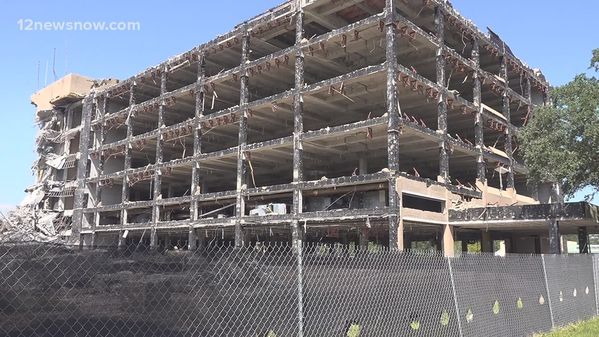 Demolition of Port Arthur s St. Mary Hospital to wrap up in fall 2020