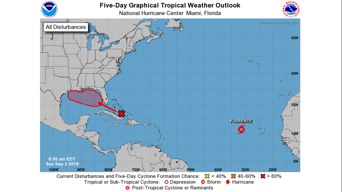 Tropical disturbance could bring heavy rainfall, flooding to Southeast ...