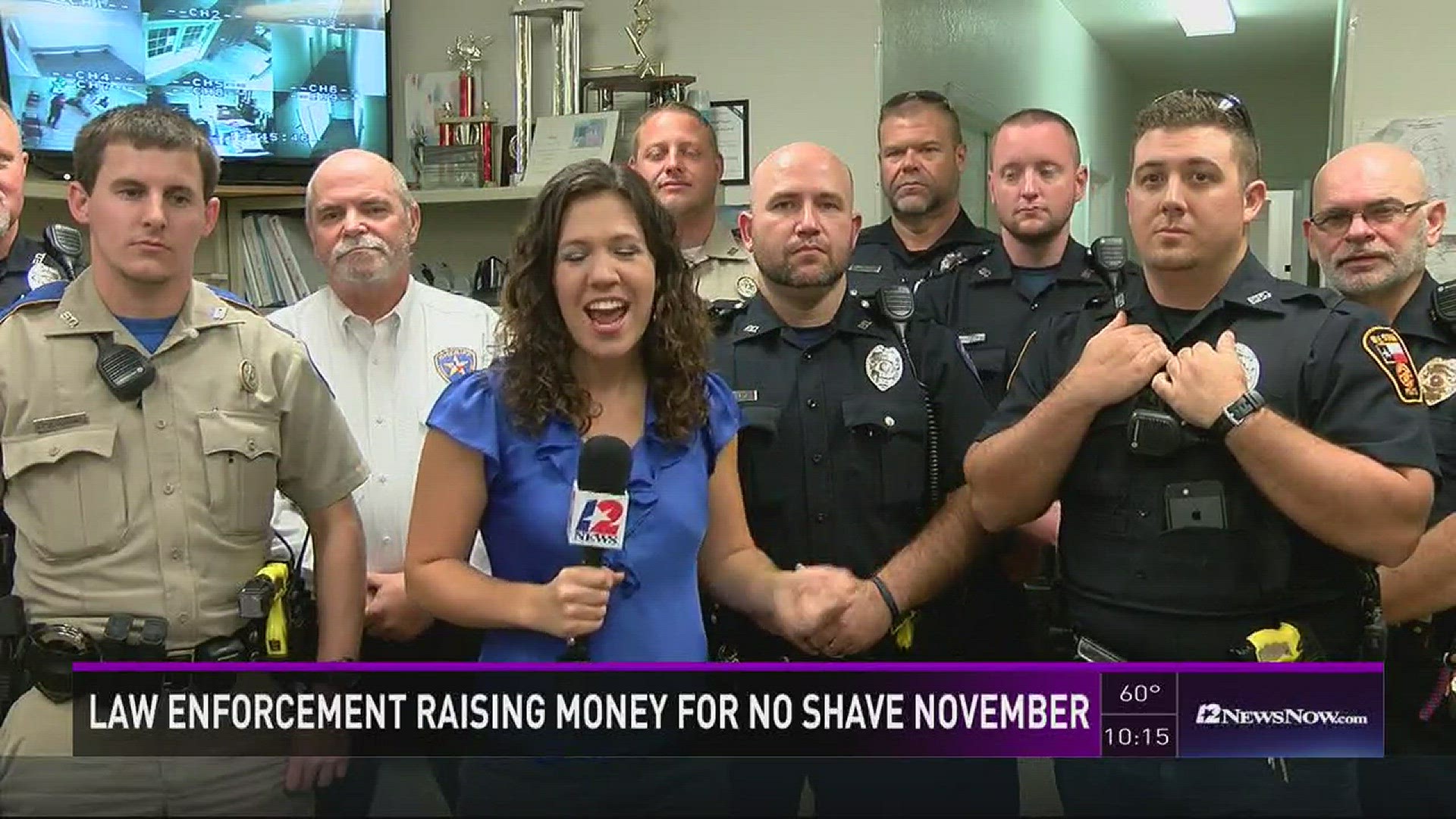 Hardin county law enforcement particpates in 'No shave November'