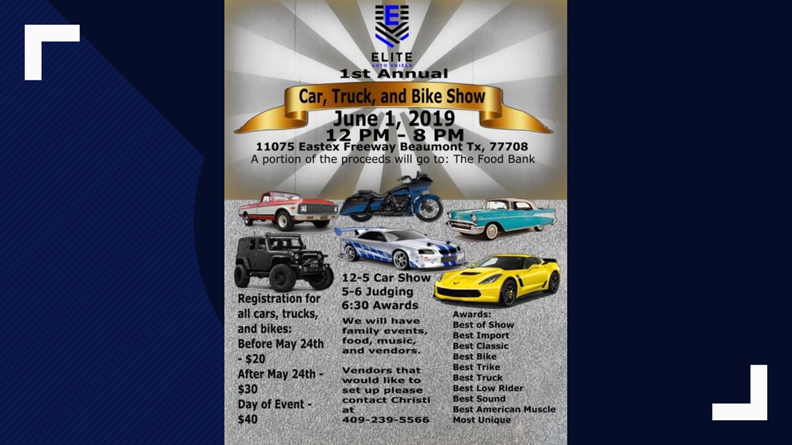 Attention Hot Rod lovers New car show in Beaumont Saturday