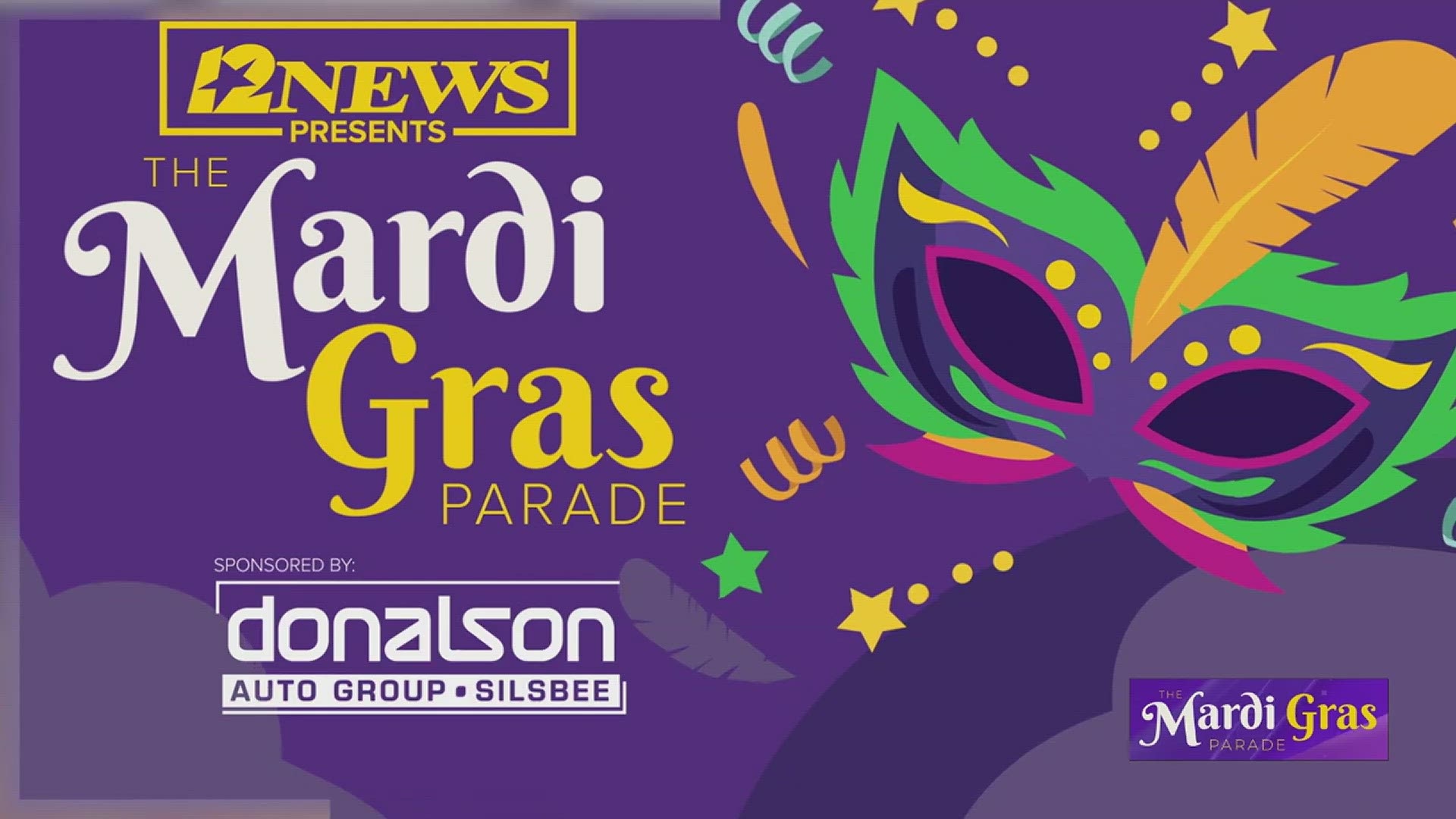 12News & Donalson Auto Group present the 2024 TotalEnergies Krewe of Aurora Grand Parade.