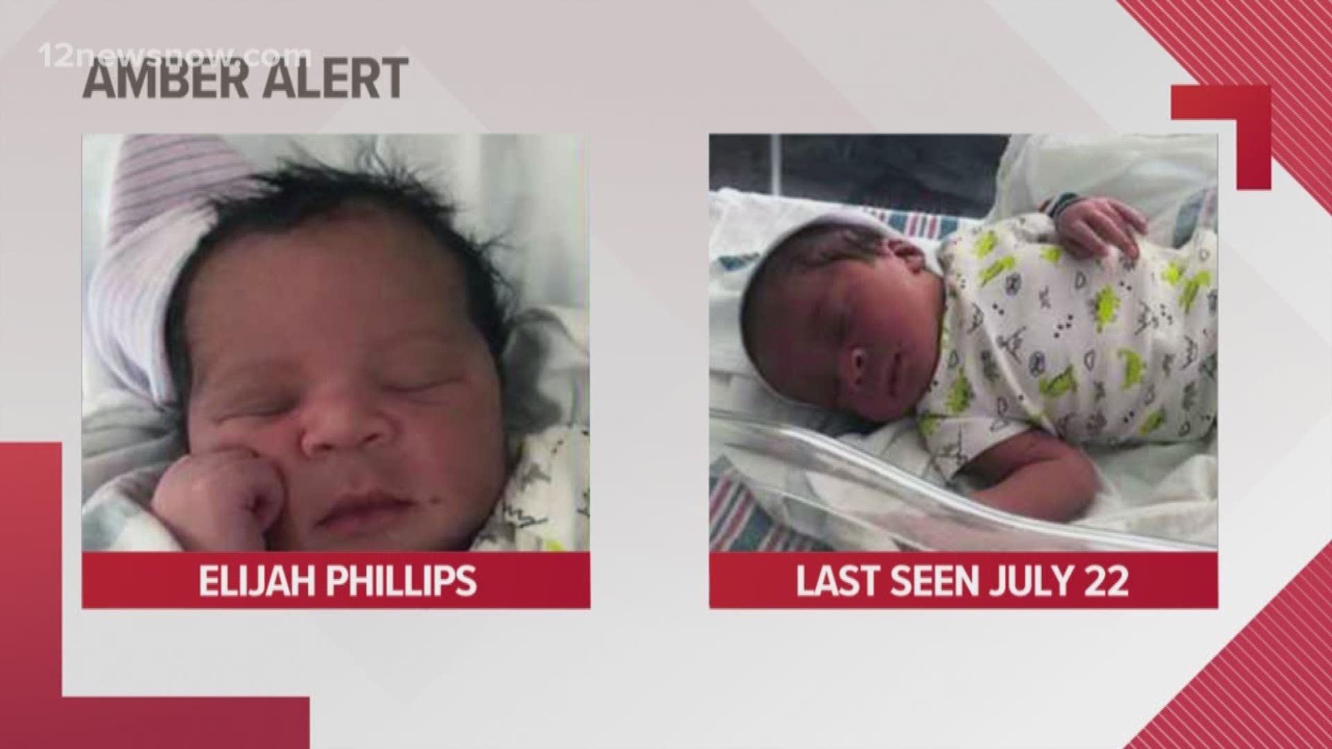 The baby was last seen July 22.