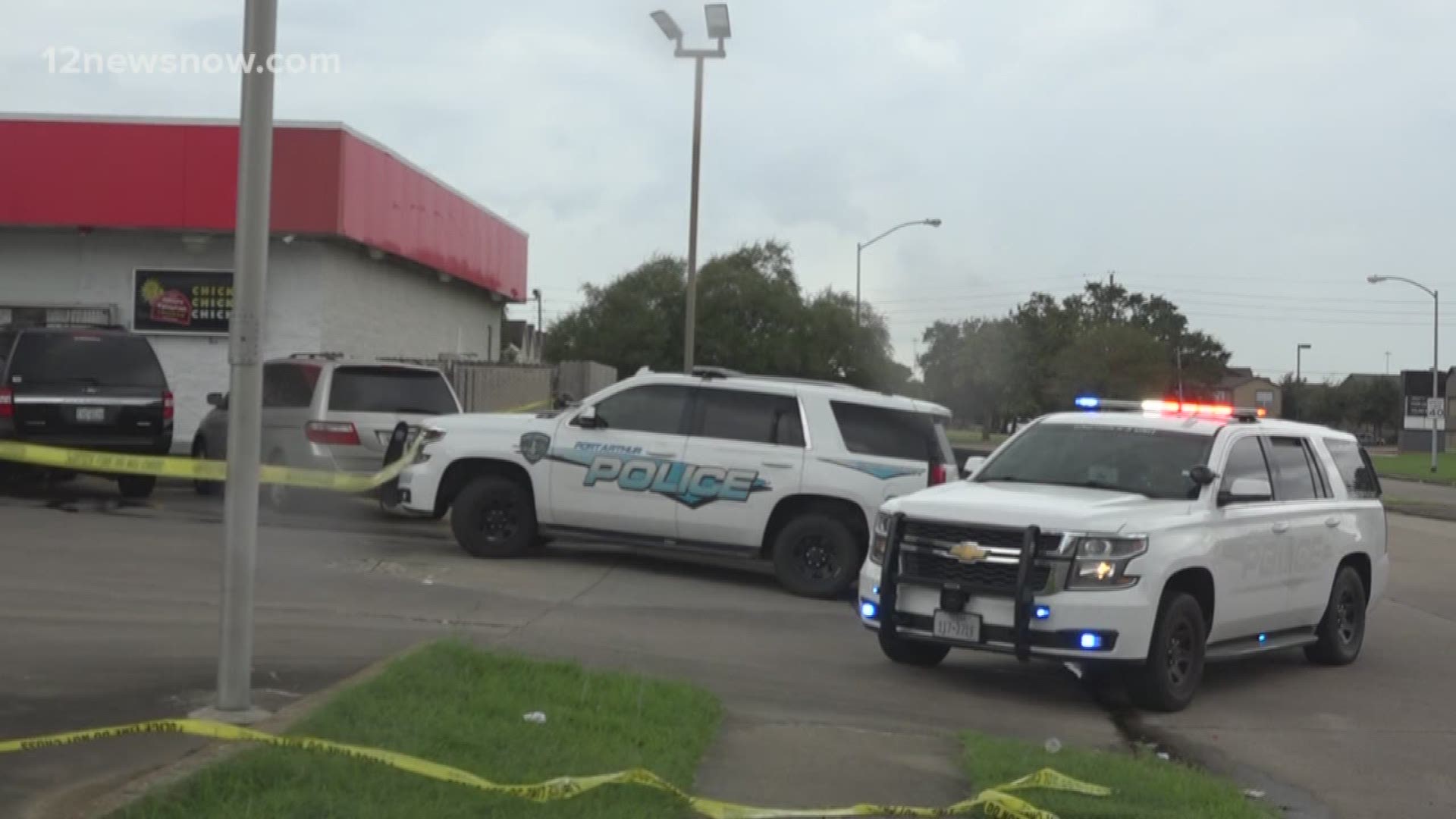 One man has been arrested as Port Arthur Police investigate a shooting at a gas station on Ninth Avenue. Officers were responded to the Citgo at 9th Avenue and Turtle Creek Drive just after 1:30 p.m. Monday after a caller said a person had been shot in the abdomen according to a news release from the Port Arthur Police Department.