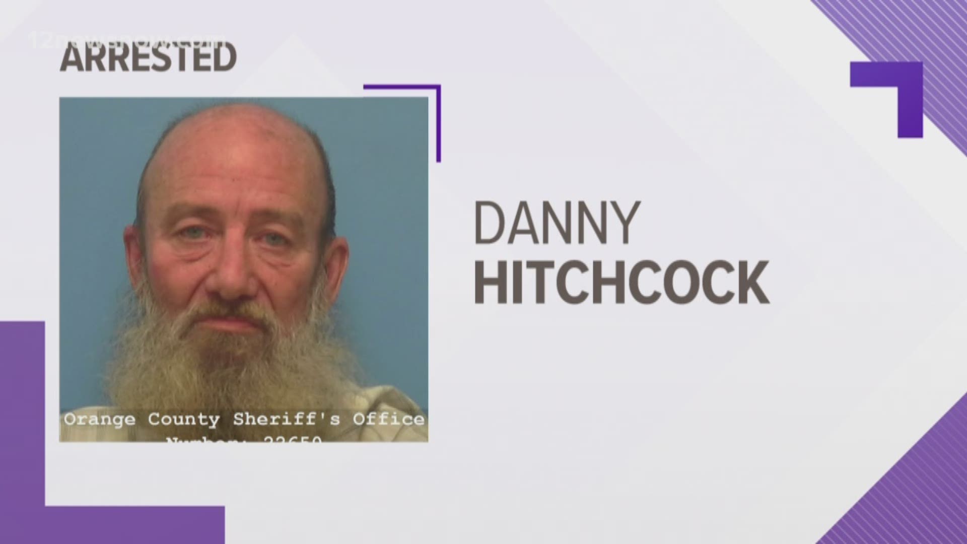 Danny Hitchcock was arrested and charged