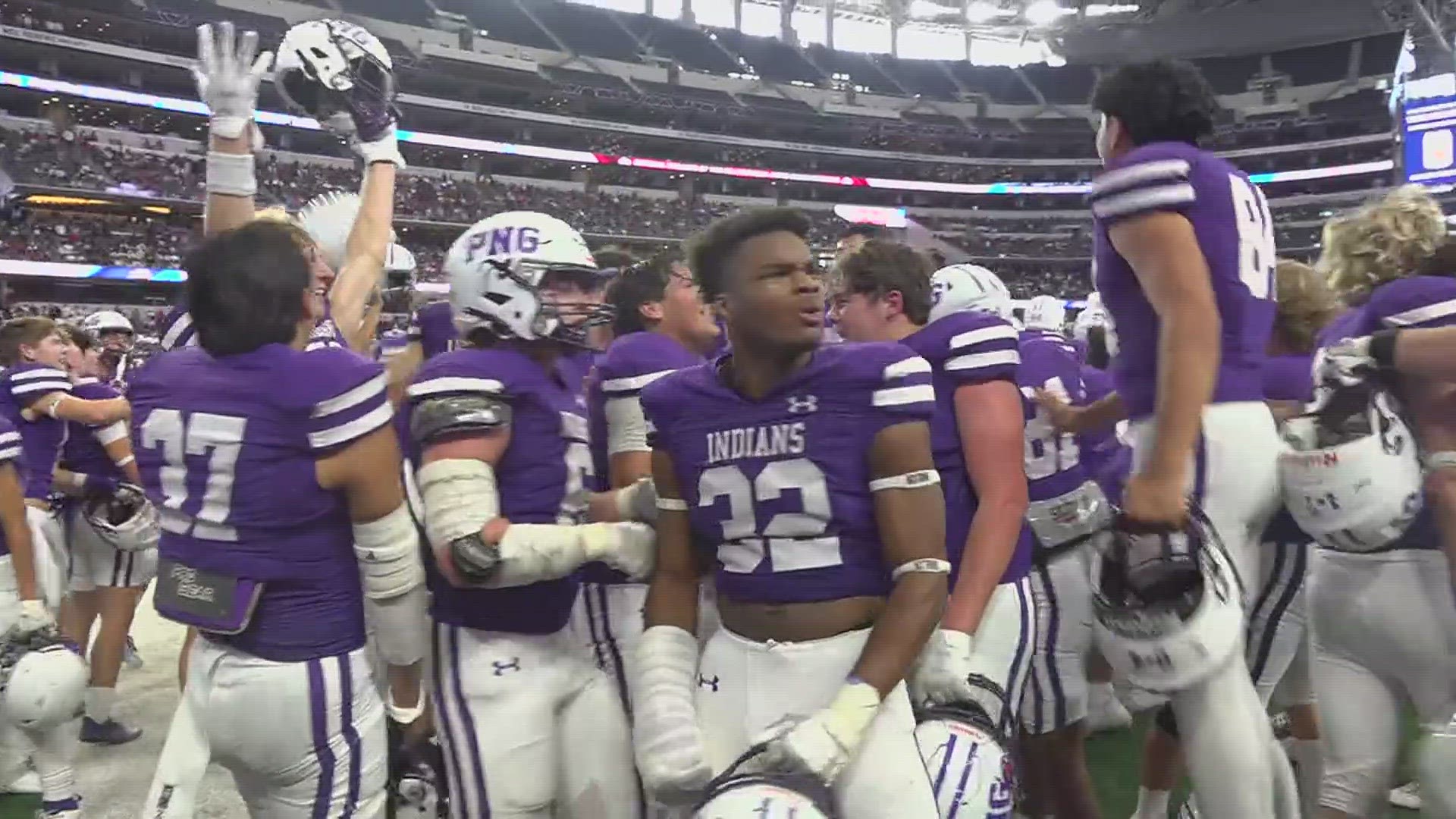 The PNG Indians are taking their victory lap around the city.