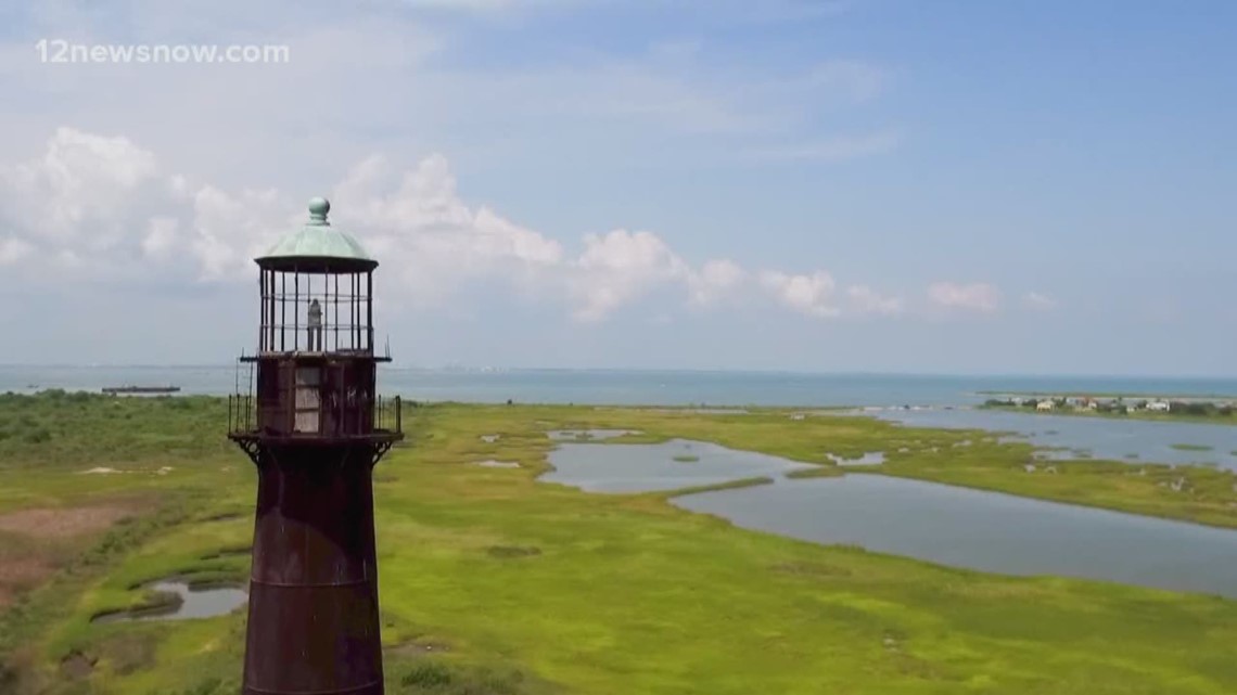 Repairs for Bolivar Point Lighthouse begins - Vimarsana News