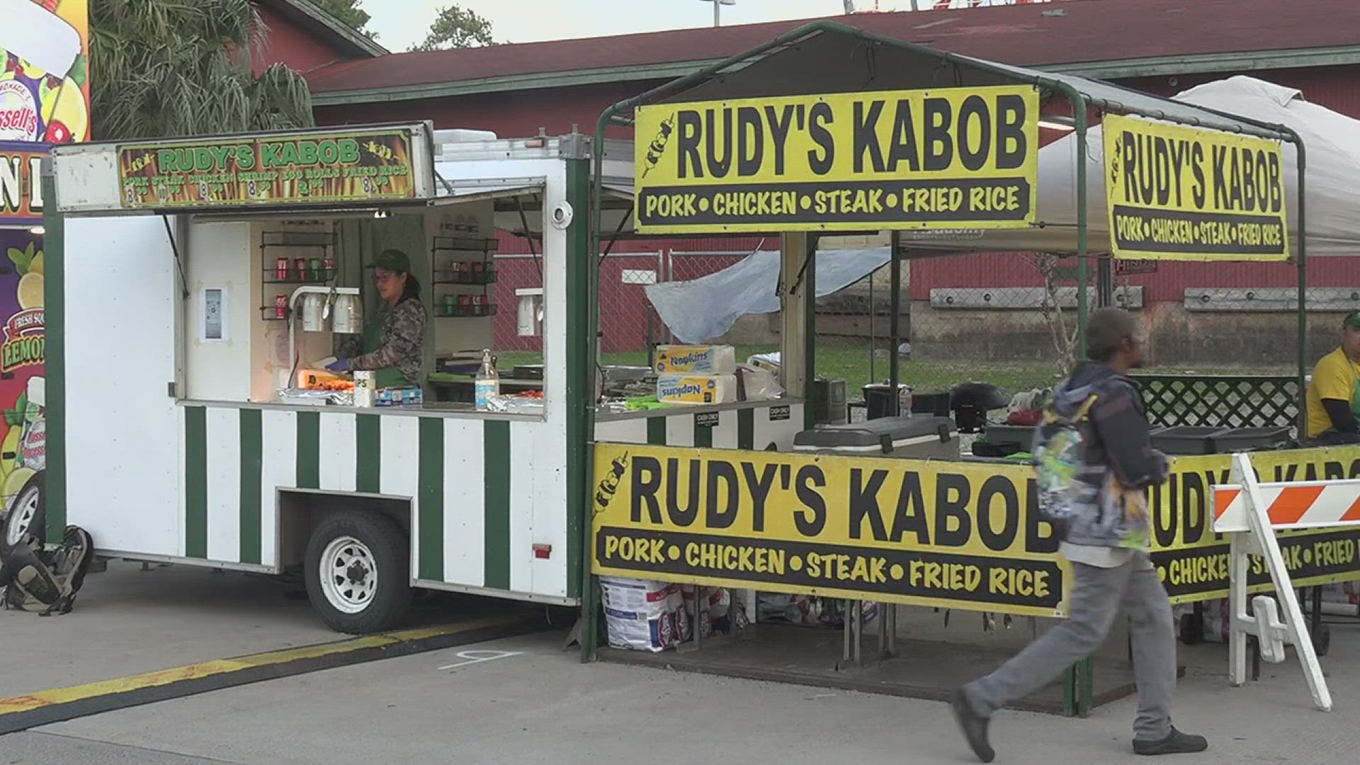 Vendors from all over Southeast Texas fired up their grills to serve up food like fried alligator, kabobs, funnel cake and even brisket ramen.