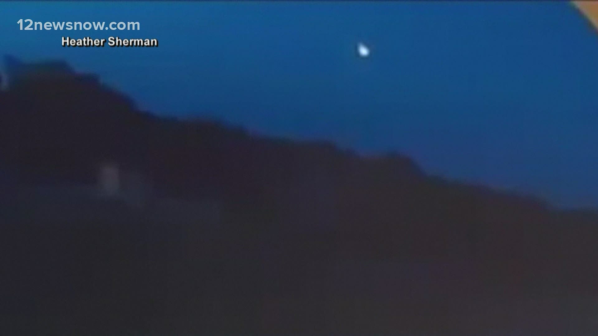 That bright streak is not a meteor. It's glowing hot air giving us a glimpse at what we call a "shooting star."