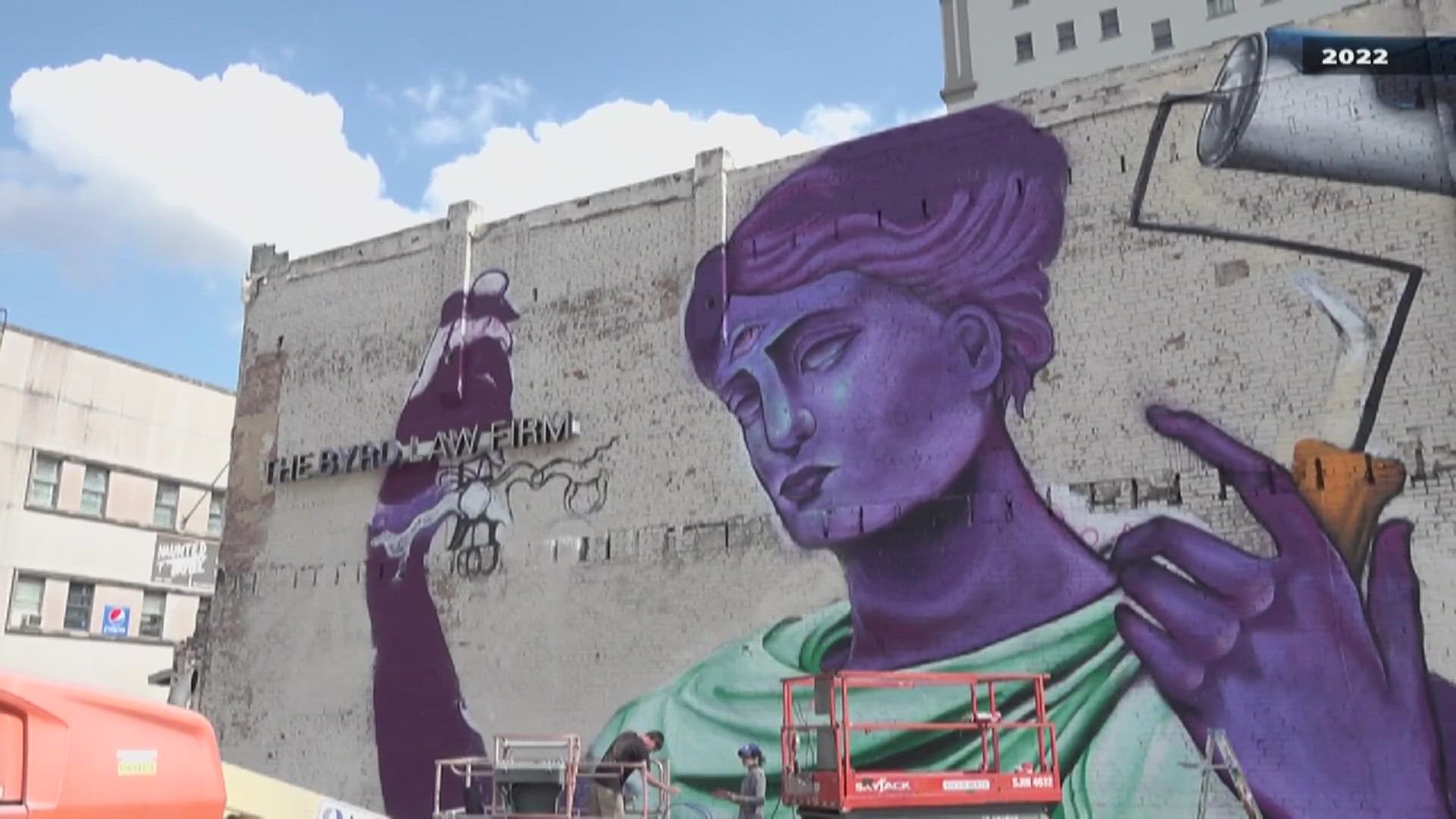 For the second year in a row Beaumont will be turned into a wonderland of art as mural fest kicks off and artists begin painting at sites around the city.
