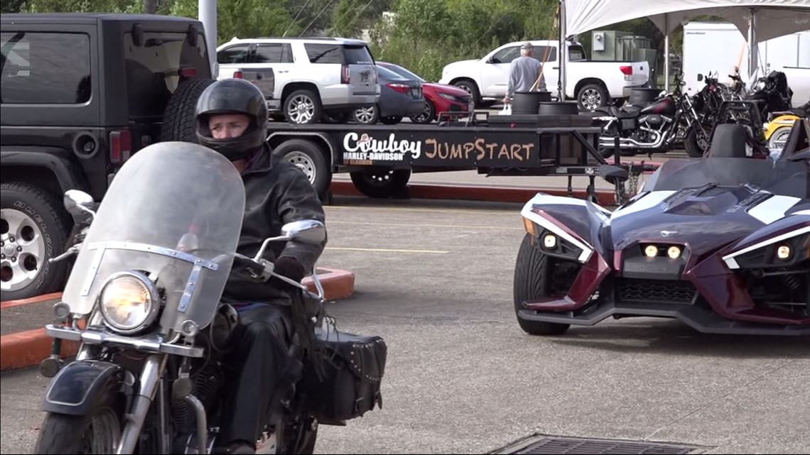 Beaumont motorcycle riders pay respect to Vietnam veterans