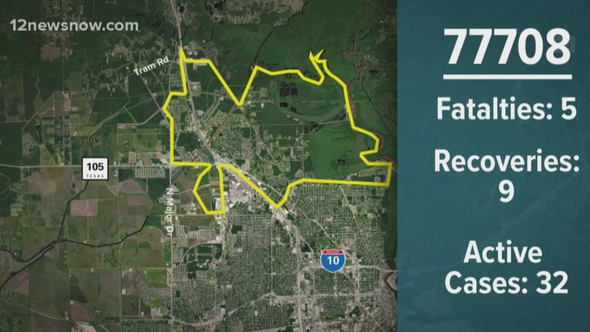 A Lamar University professor helped shed some light on the data tied to the Beaumont population that's tested positive