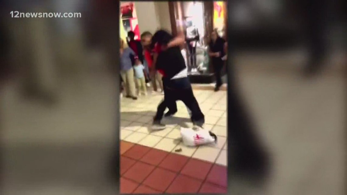 Parkdale Mall fight caught on video brawlers disperse before police arrive