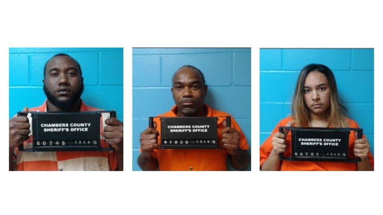 Three people arrested for meth, cocaine among other drugs at house in  Anahuac 