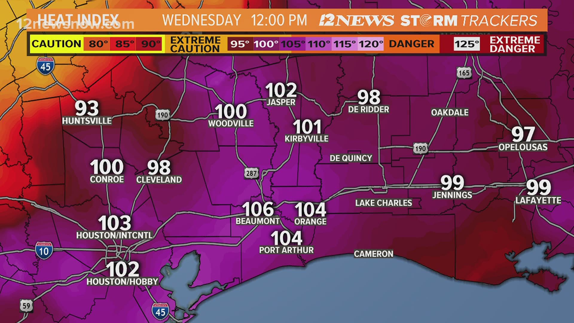 Here's your midday headlines and weather from around Southeast Texas for Wednesday, September, 2, 2020.