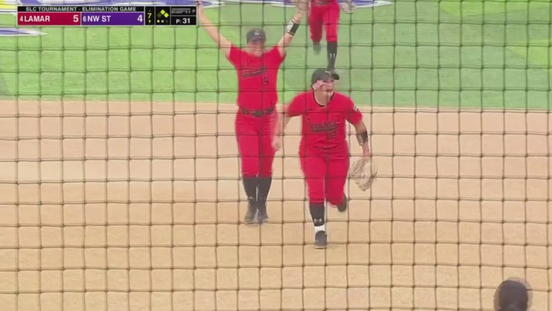 Lady Cards avoid elimination with thrilling 5-4 win over Northwestern St.