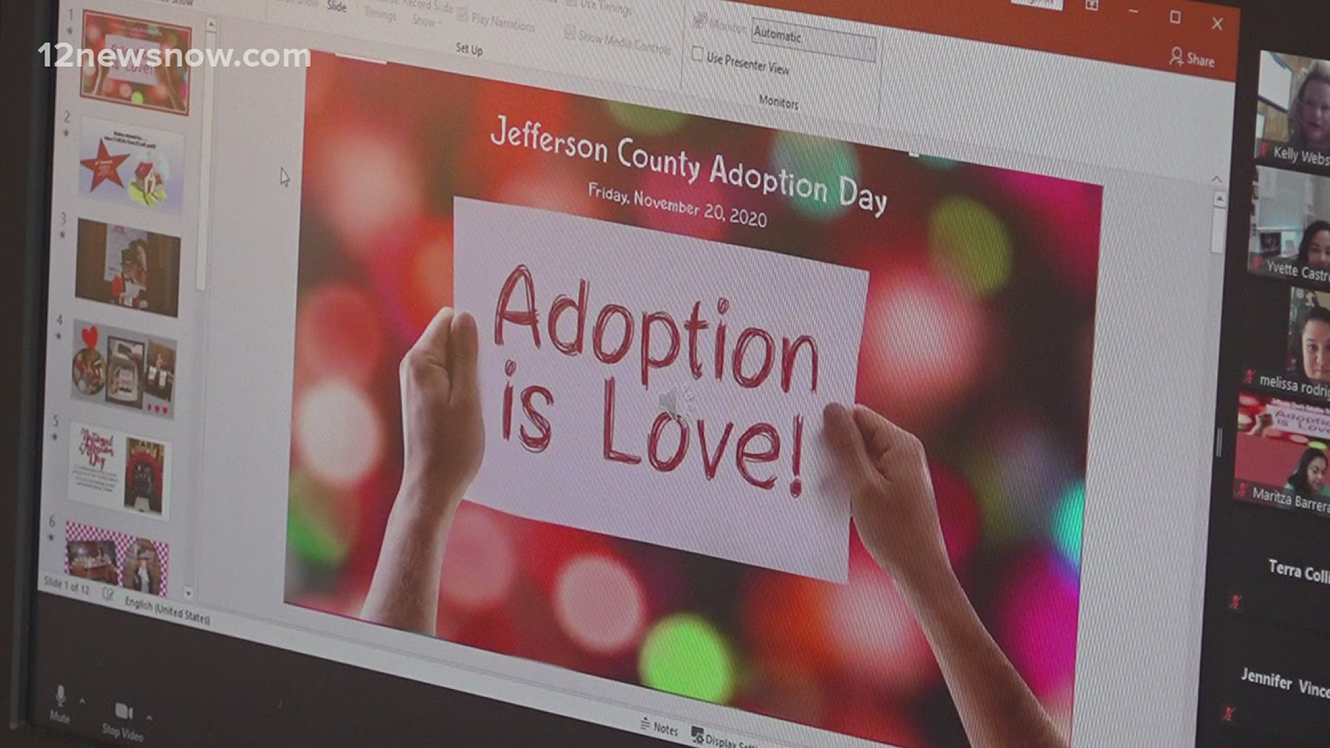 Despite the pandemic, there are still parents who want to adopt and children in need of a forever home. This SE Texas judge said the show must go on.