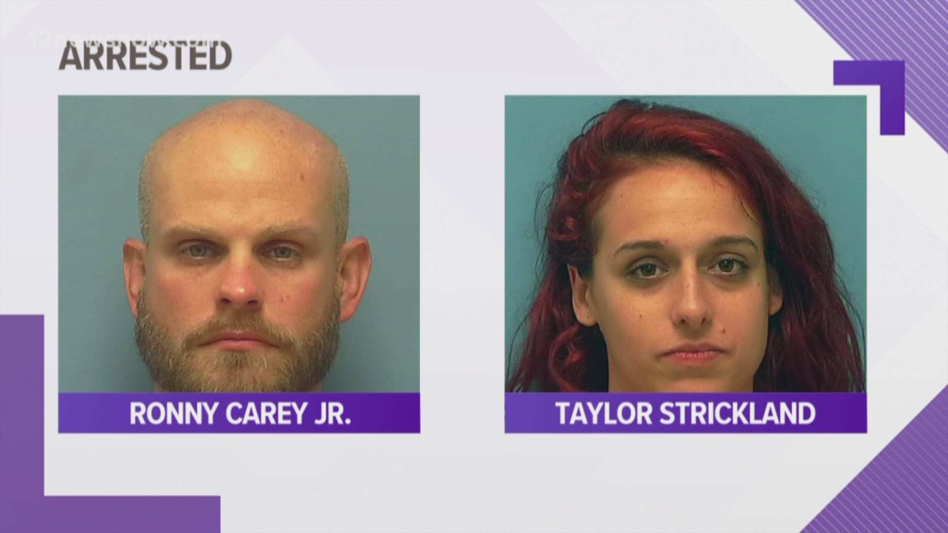 Ronny Carey Jr. is charged with murder. Taylor Strickland was arrested on Thursday