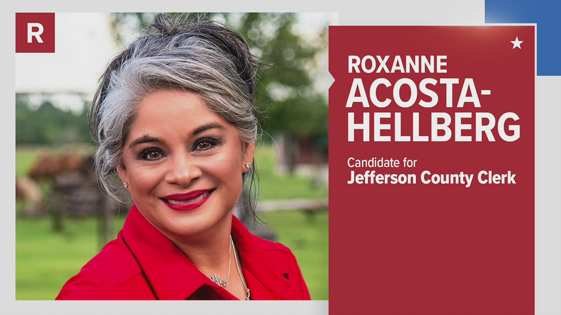 Meet the candidates Republican candidate Roxanne Acosta Hellberg is running for Jefferson County Clerk