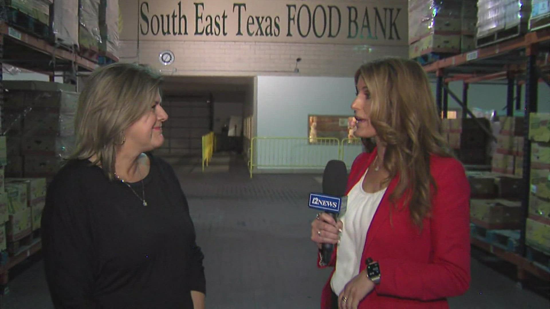 The Southeast Texas Food Bank is helping families across Southeast Texas that are struggling over the holidays but will need help. Visit SETXFoodBank.org for more.
