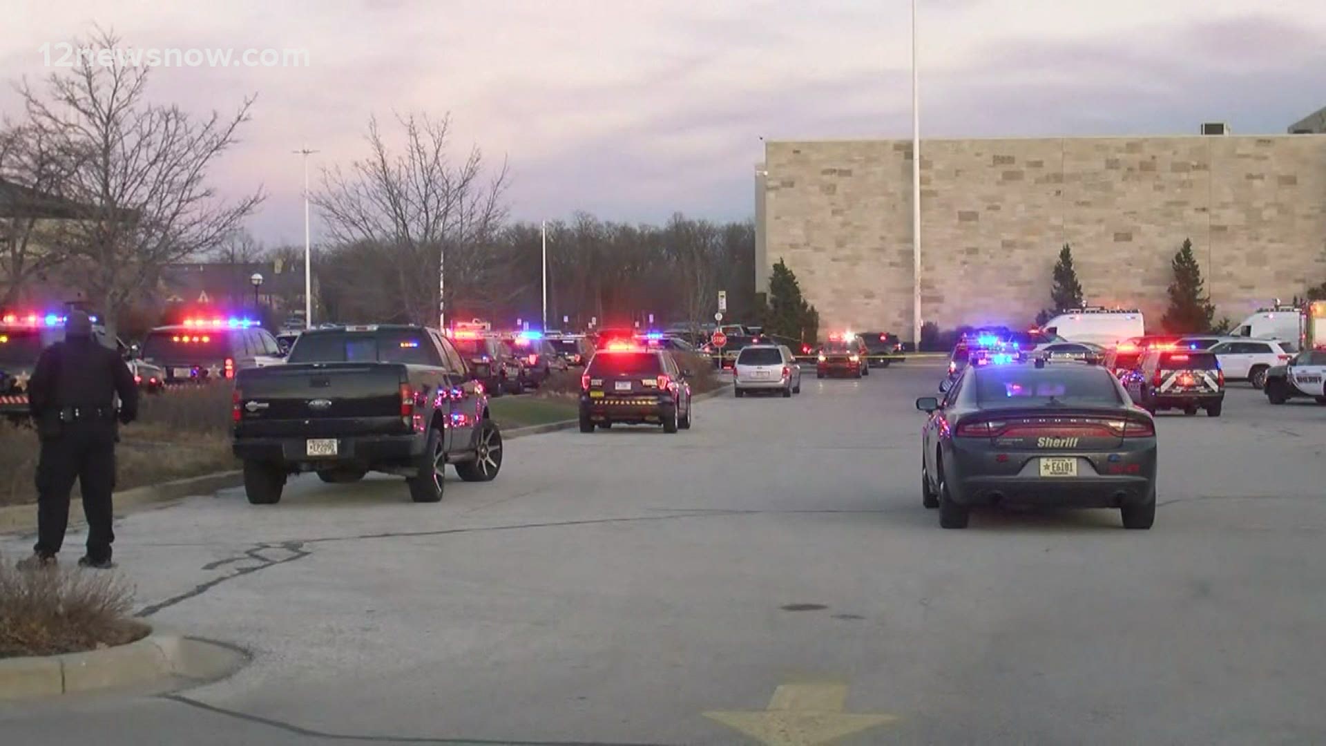 A shooting in a suburban Milwaukee Mall sent at least sent at least eight to the hospital Friday afternoon.