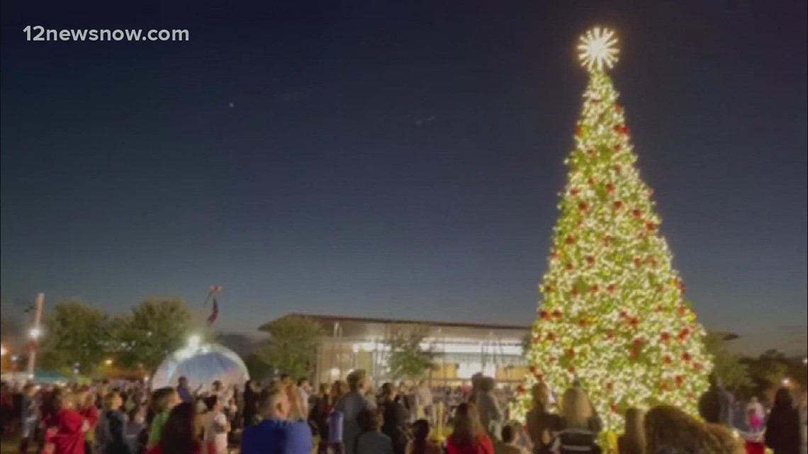 City of Beaumont kicks off 4th annual Christmas tree lighting