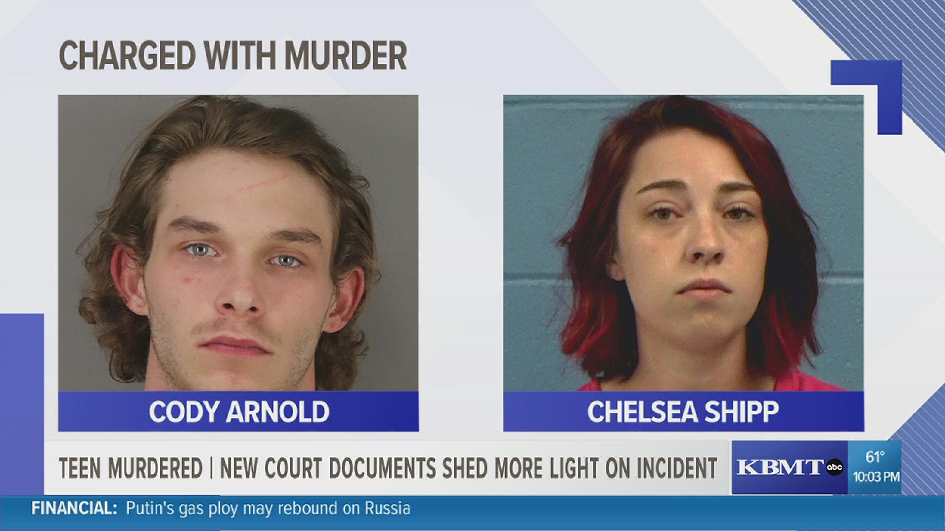 Court documents reveal murdered teen victim may have been in a ...