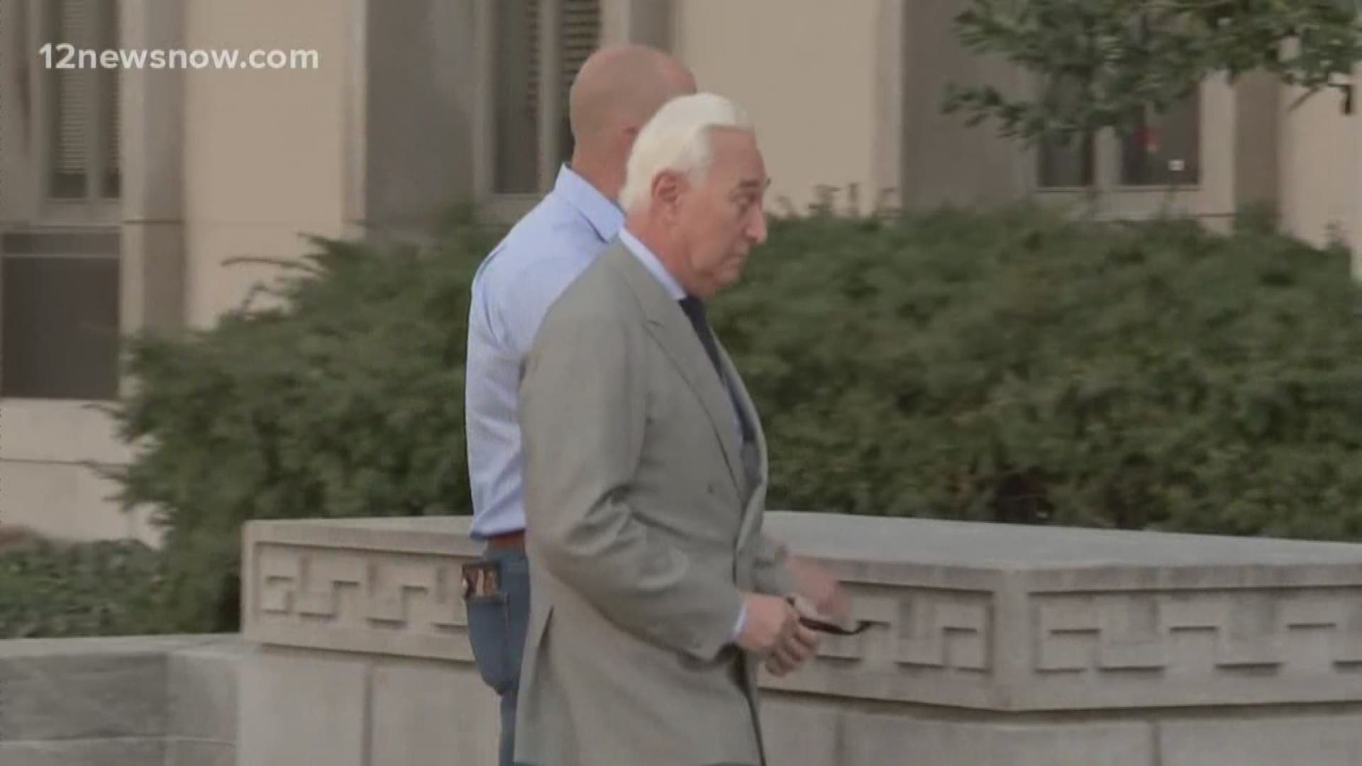 Roger Stone back in court for status hearing