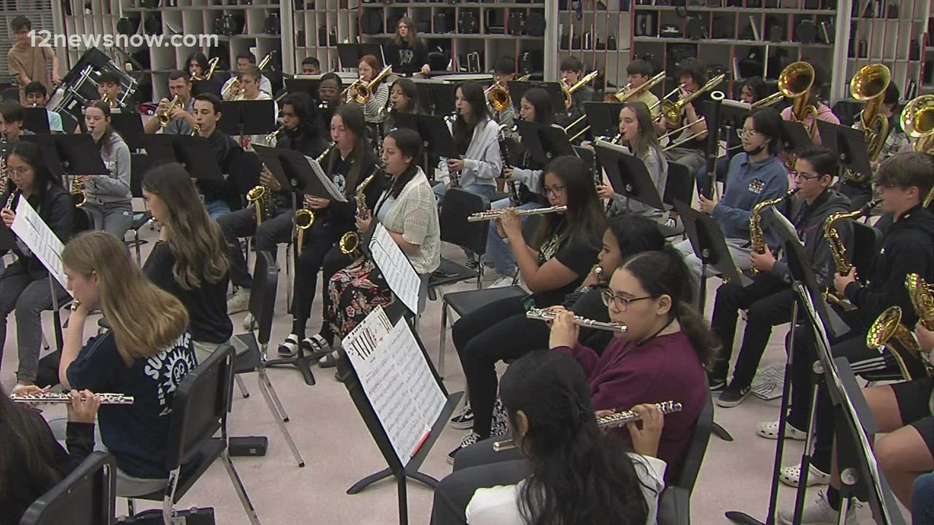 Nederland High School Band To Play At Lincoln Memorial Centennial 