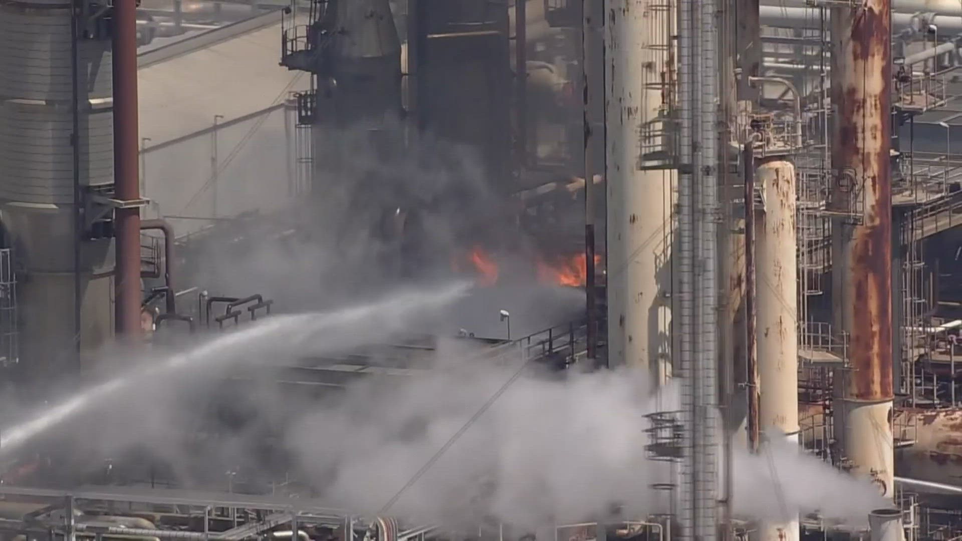 I.C.Y.M.I One worker dead two others hospitalized following fire at Texas City refinery