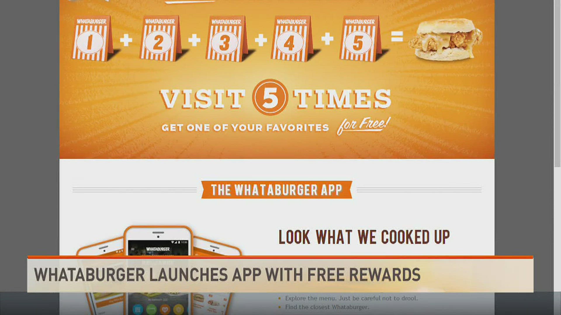 Whataburger launches new app, which rewards loyal customers.