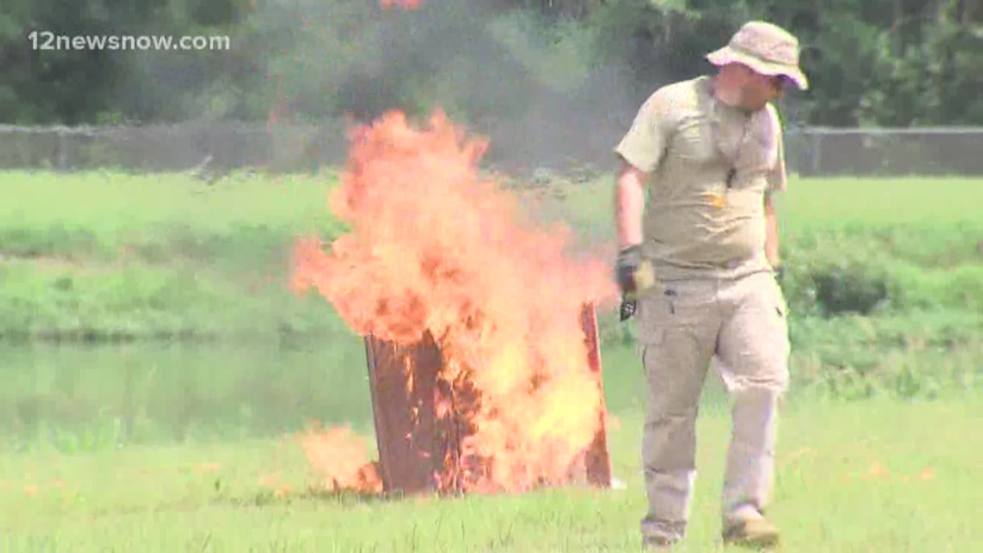 BPD and ATF conduct Post Blast Training