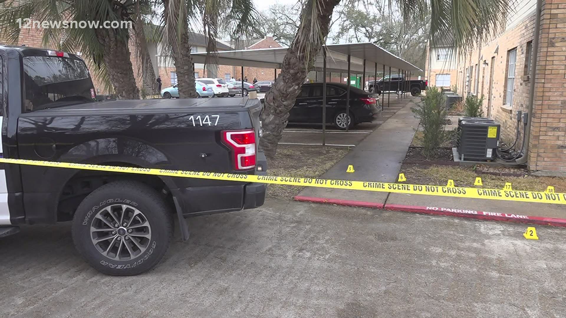A 20-year-old was shot, but their injuries are not life-threatening, Beaumont Police said. Detectives are checking to see if any security cameras caught video.