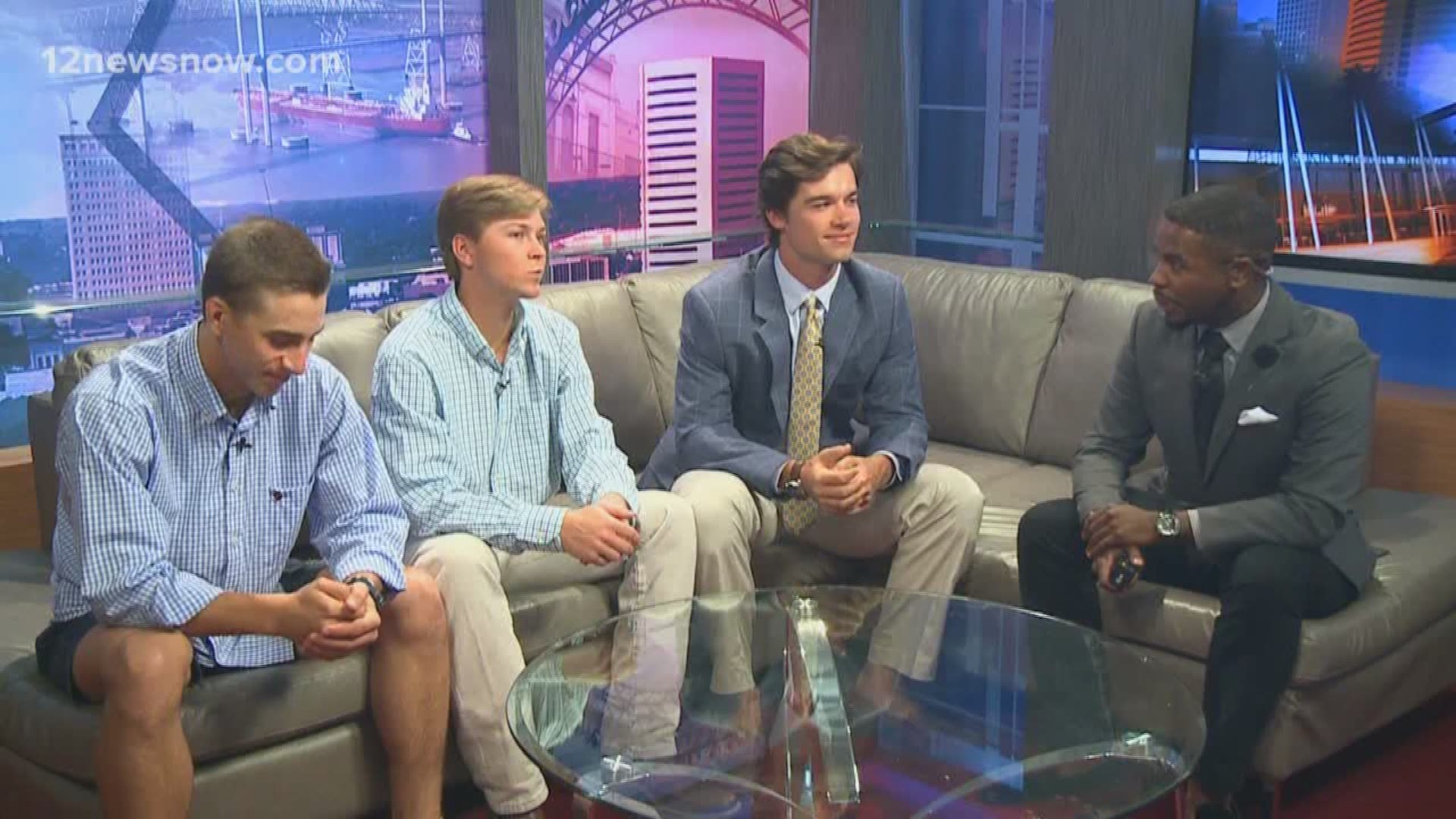 12 Sports Anchor J Russell interviews  Kelly high school baseball team about their championship loss