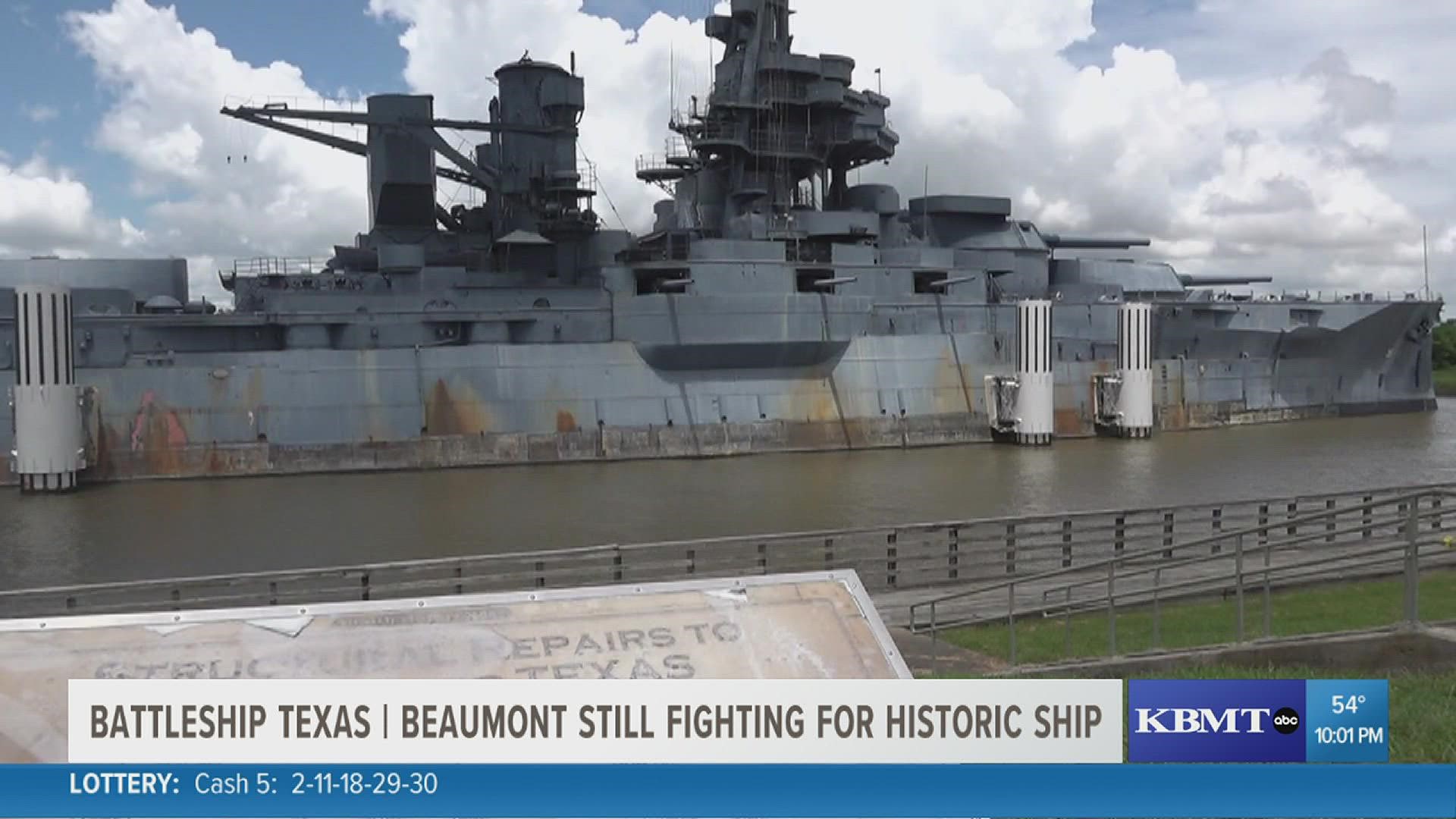 It looks like Beaumont’s still in the running to become the permanent home for the historic Battleship Texas.