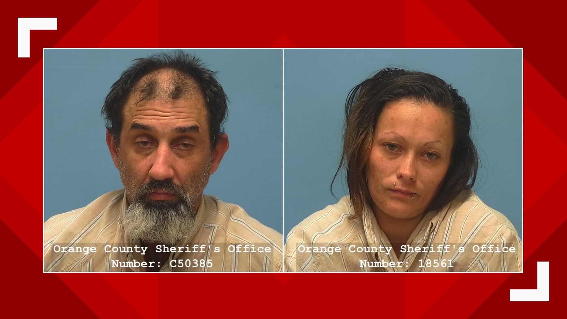 Two arrested after Beaumont, Vidor police chase stolen car into Hardin County