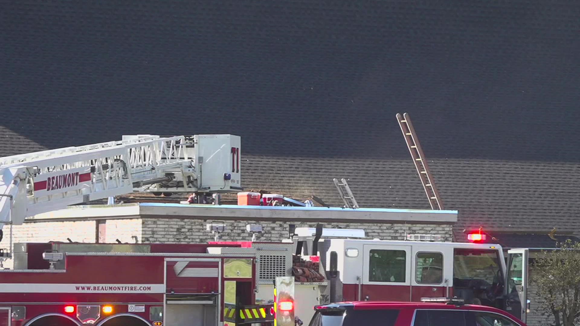 Minor fire at House of Prayer Missionary Baptist church in Beaumont Thursday