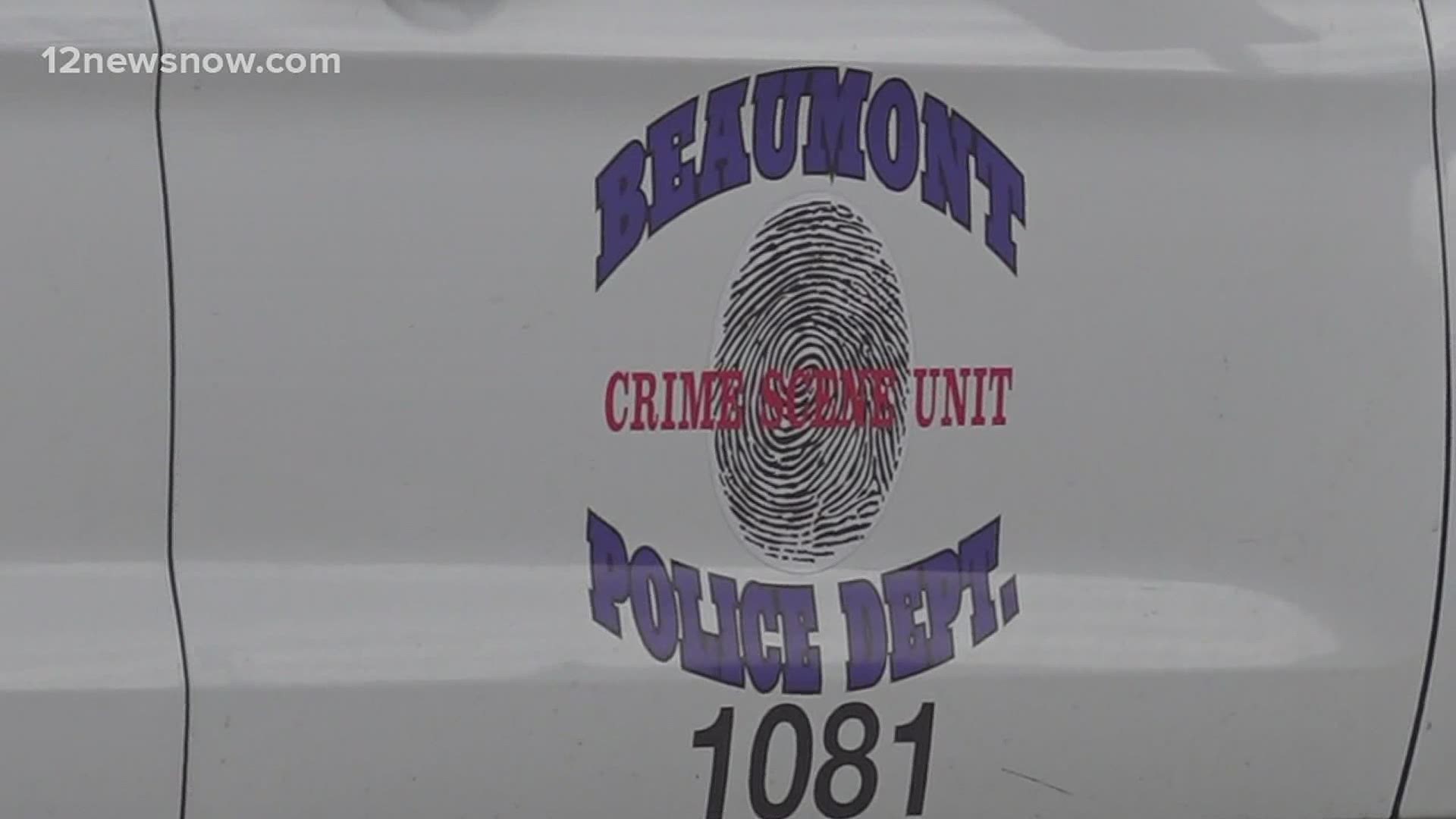 The death is one of many domestic deaths in Beaumont, police say.