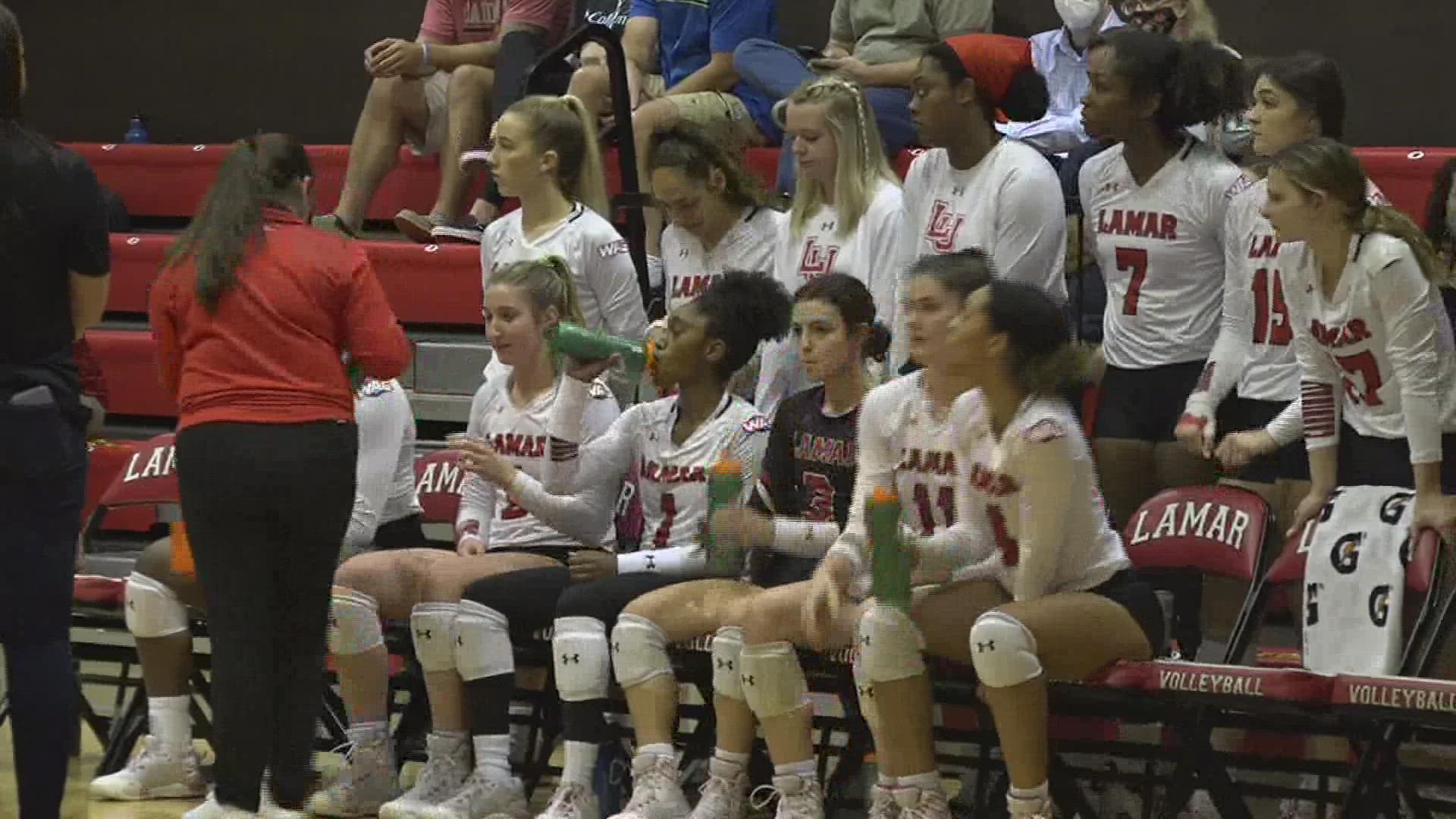 Lamar volleyball will open the season at home on August 26 against Idaho State