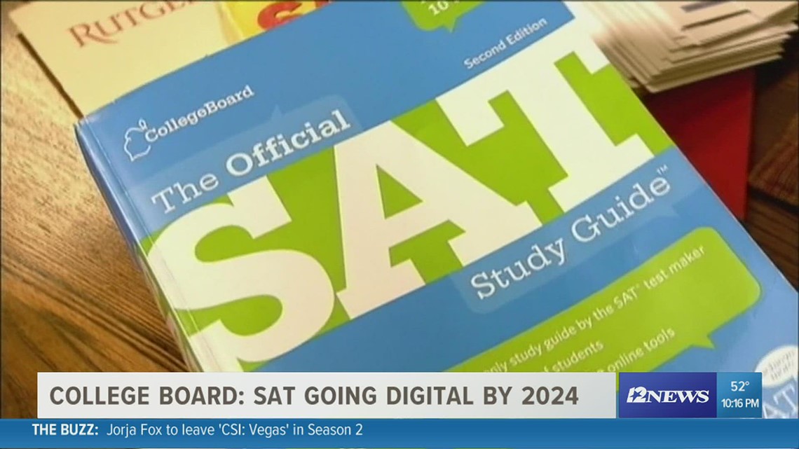 SAT to become digital test by 2024 with less time to time to complete