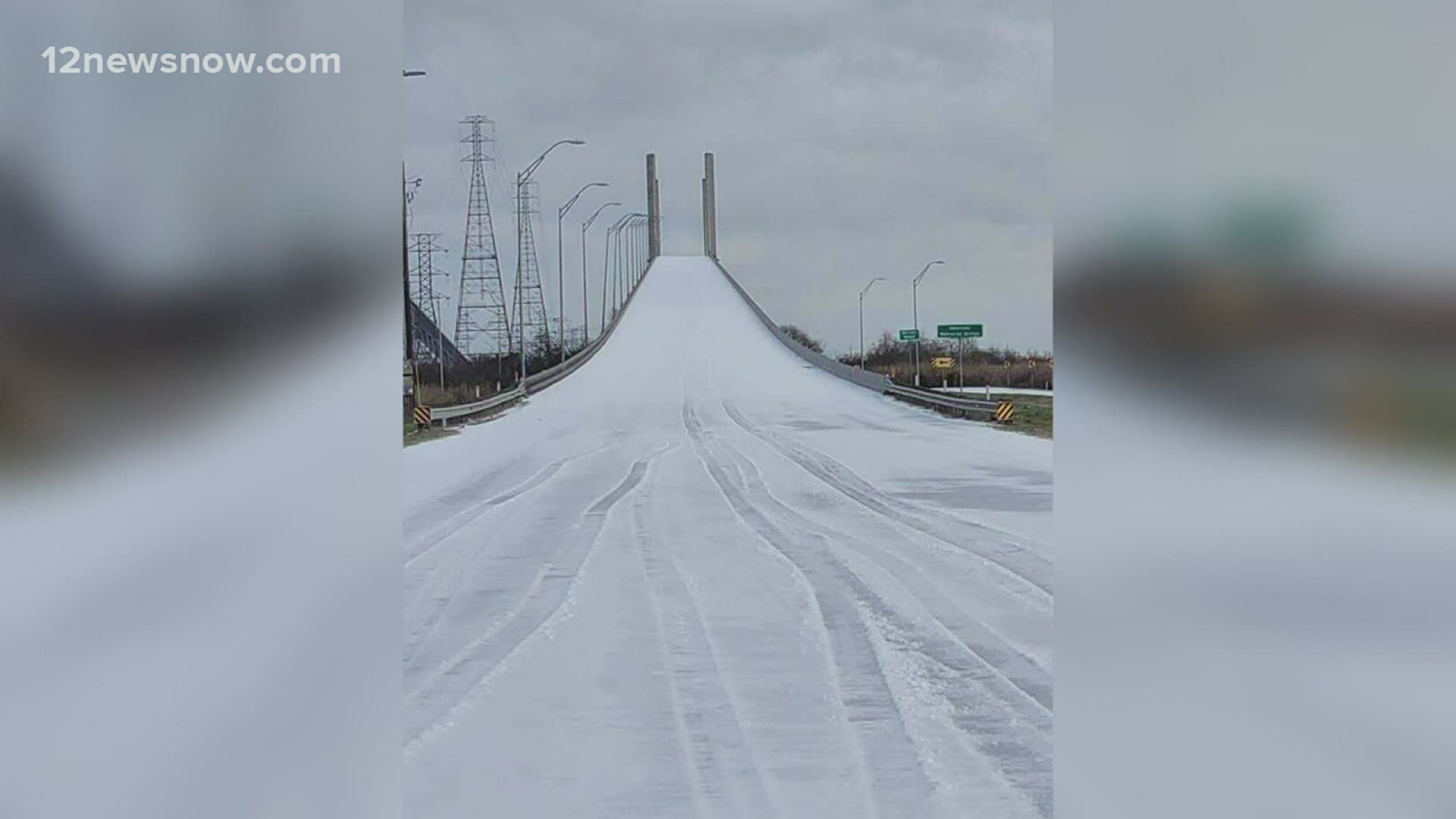 Rainbow Bridge reopens, other major bridges remain closed by snow and ice