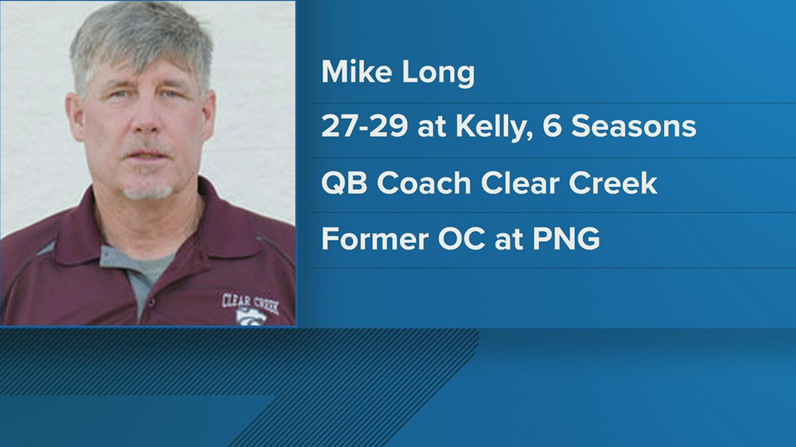 Mike Long is headed back to lead Kelly's football program