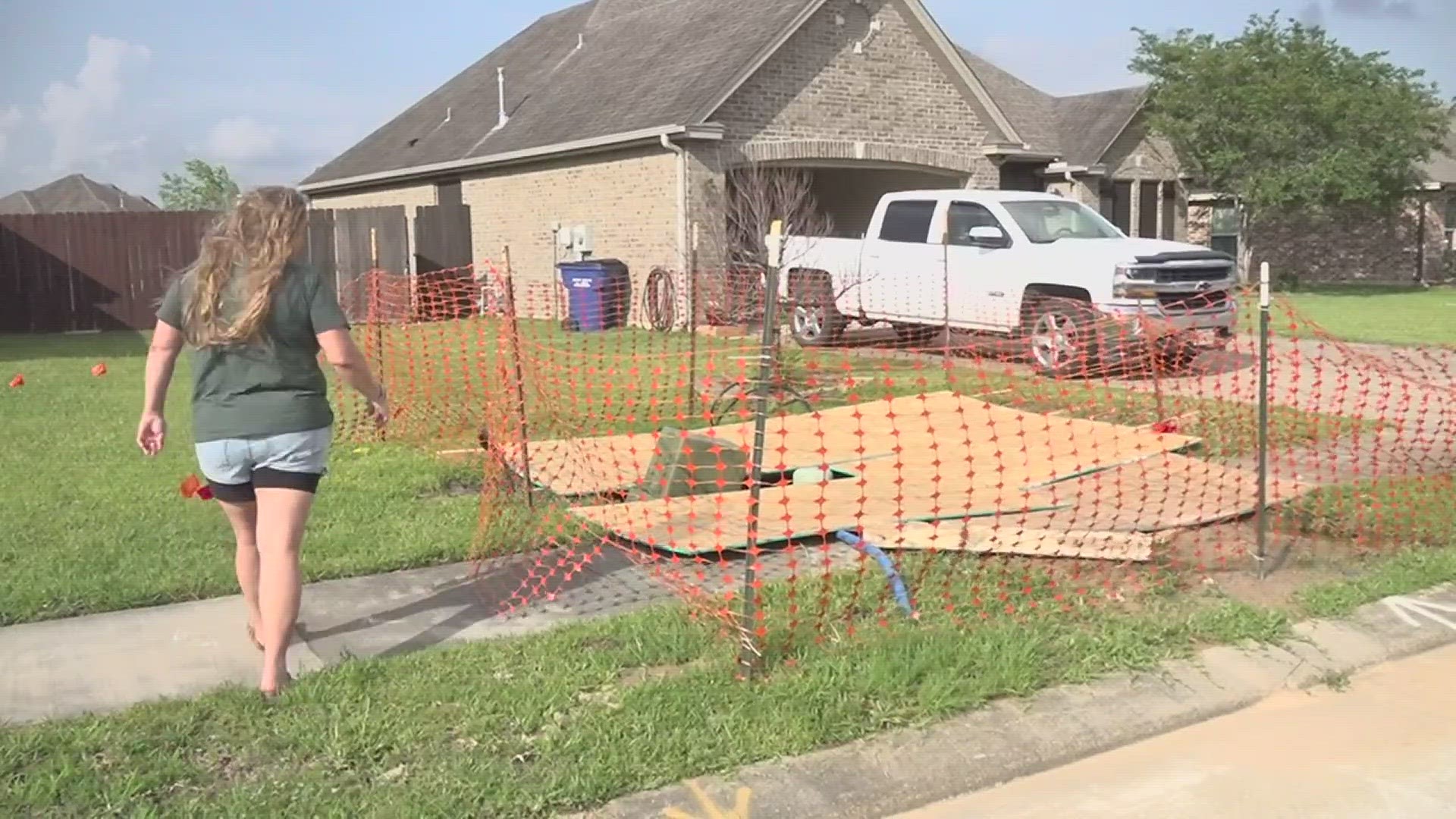 'This is our home': Lumberton subdivision residents upset as eroding ...