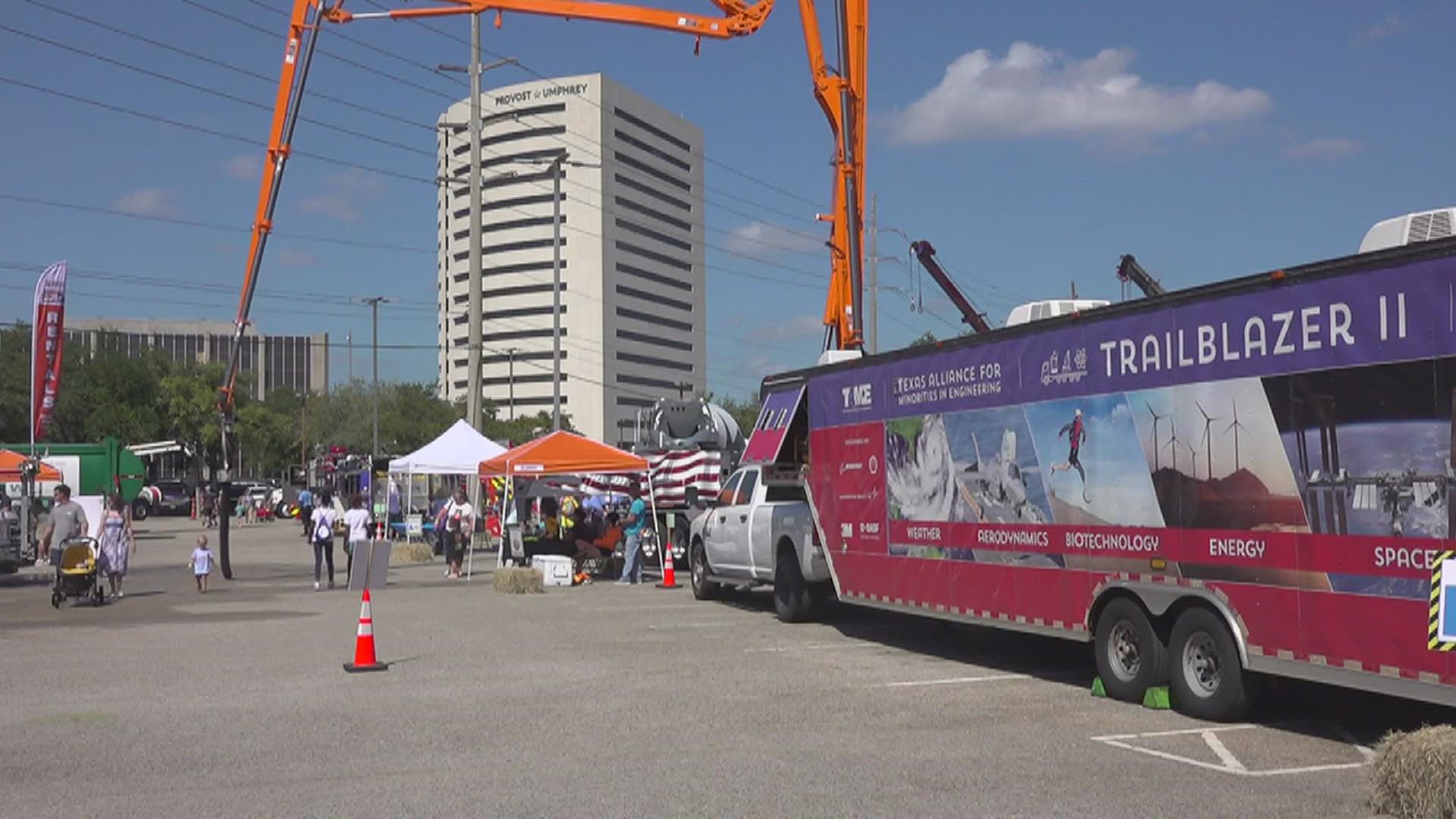 11th annual Touch A Truck in Beaumont featured more than 40 trucks vehicles