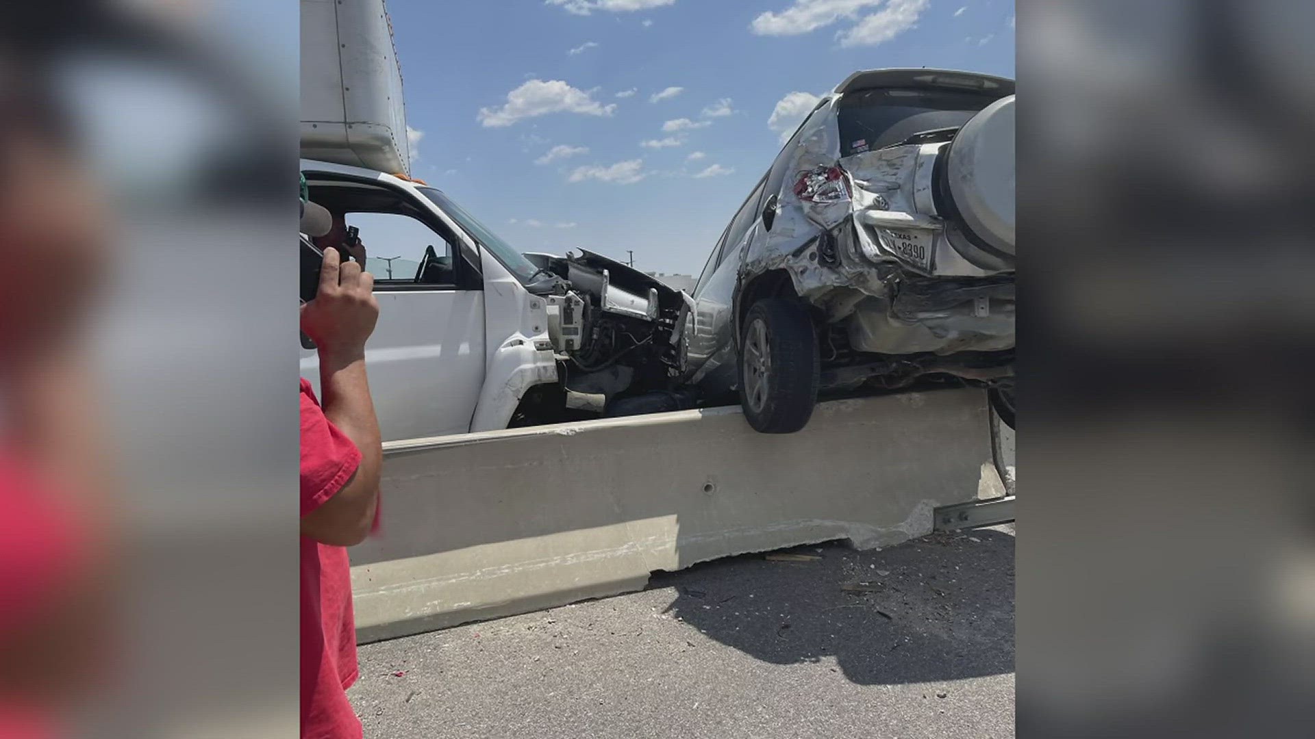 The lane just ends Family blames lack of warning signs in Interstate 10 construction zone for wreck