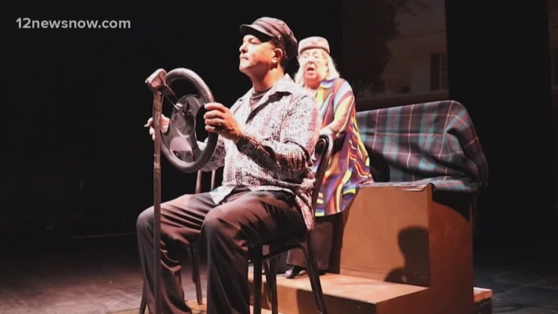 Today we're sitting down with Charlene Hudgins, who is playing Miss Daisy, in the Beaumont Community Players' production of Driving Miss Daisy.
