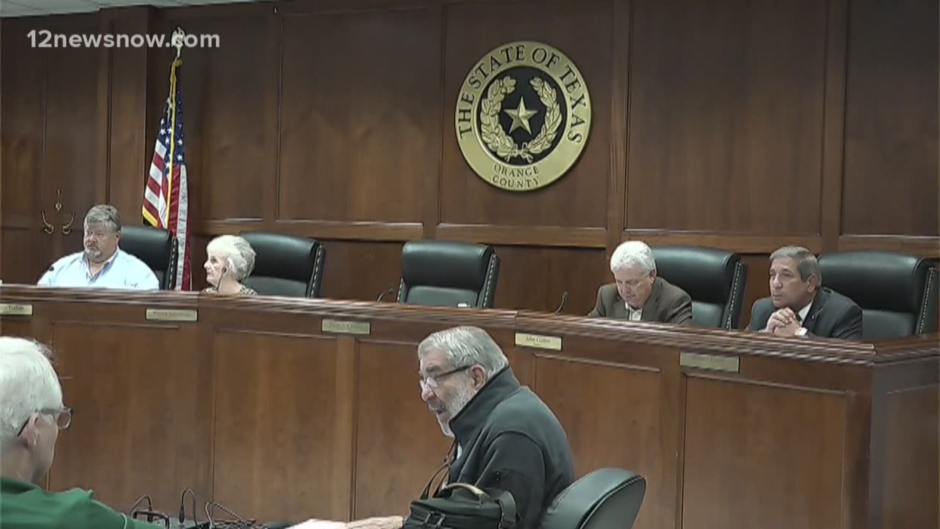 Orange County Commissoners Court meets to discuss county judge vacancy