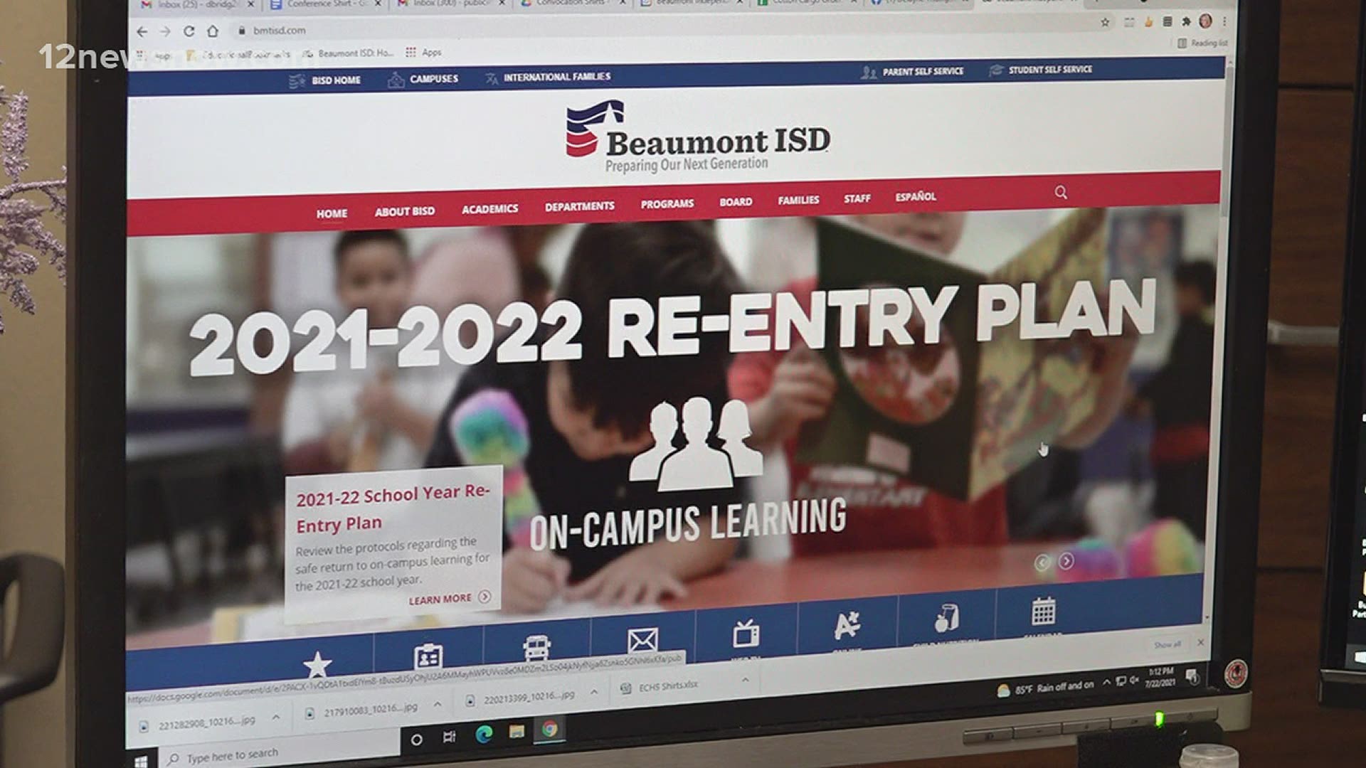 Online registration is important for a district like Beaumont, which prides itself on offering a learning device to each student.