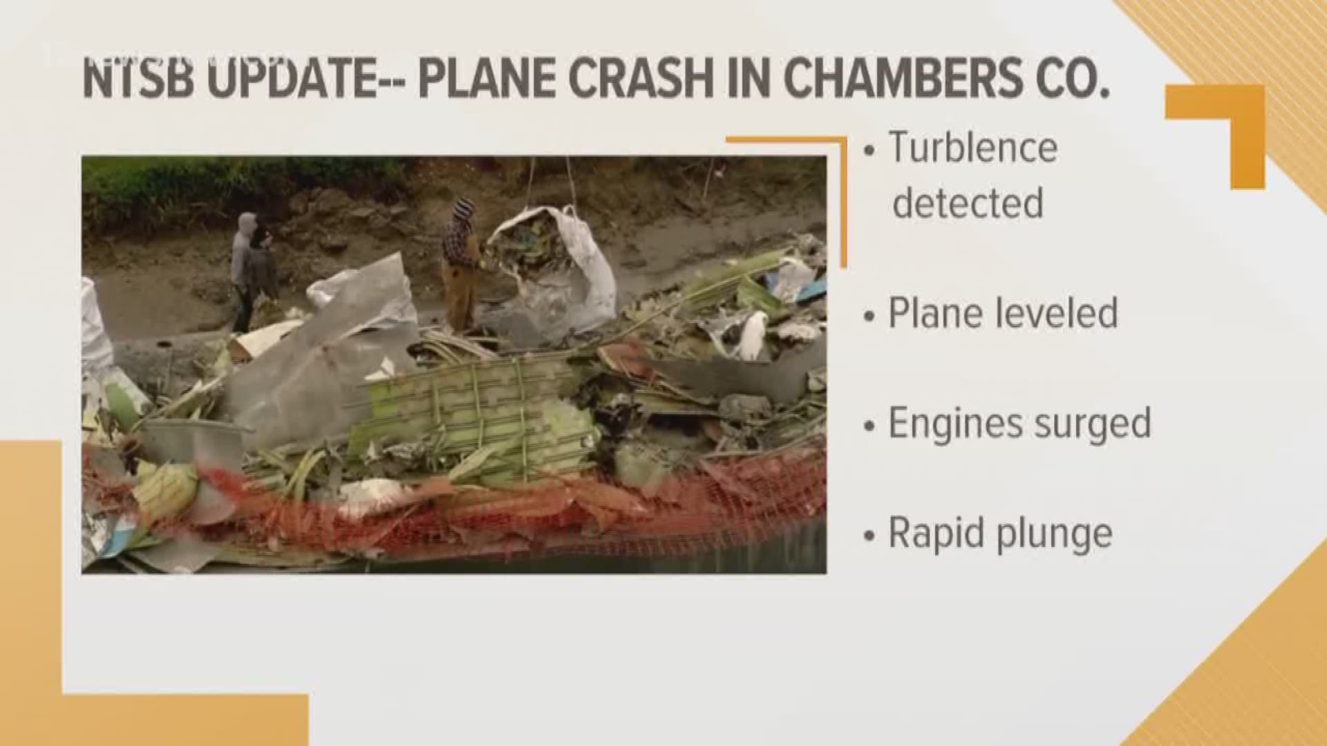 NTSB releases final moments of Chambers County plane crash