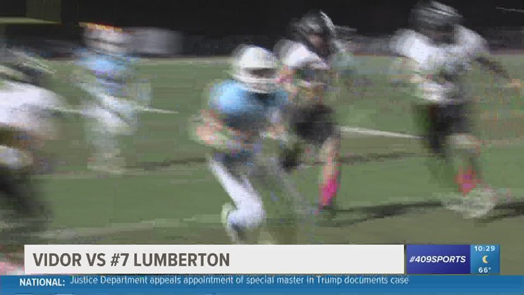 Lumberton High School takes down Vidor 47 - 21 in the Game of the Week