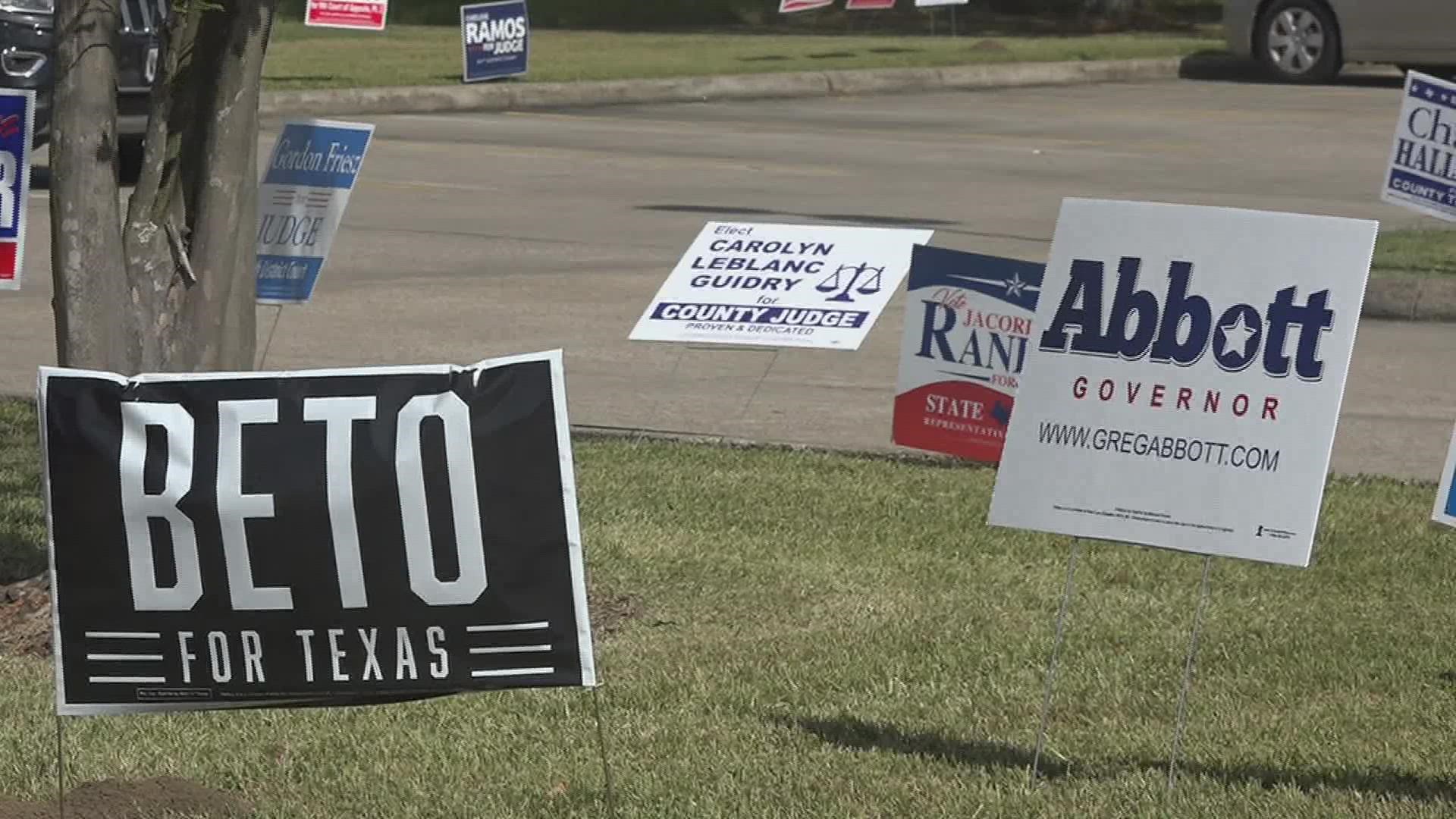 So far, more than 26,000 Jefferson County residents have voted ahead of the 2022 Texas midterm election.